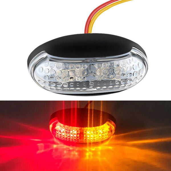 10X LED Clearance Lights Side Marker Amber Red Indicators Trailer Truck RV Lamp