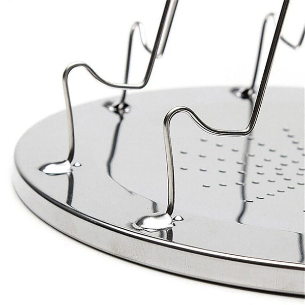 4 Slice Camping Bread Toast Tray Gas Stoves Cooker Outdoor BBQ Toaster Rack AU