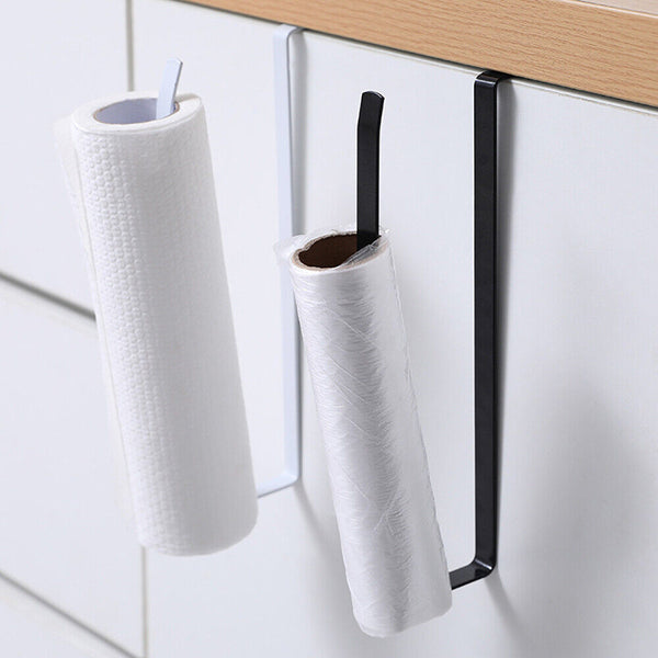 Paper Towel Holder Hanger Rack Kitchen Shelf Organizer Under Cabinet Roll Cup AU