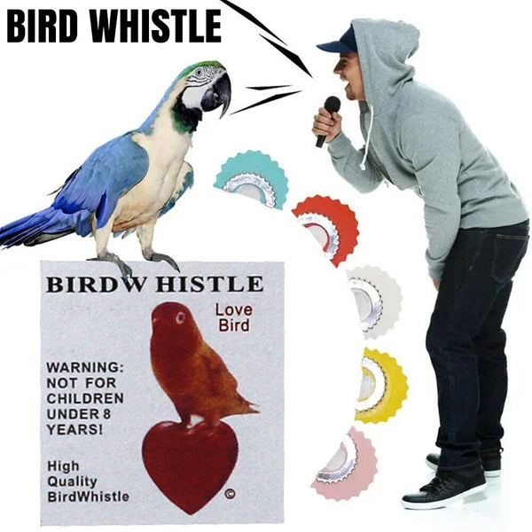 5PCS Bird Whistle Warbler Caller Tongue Tweeting Noisemaker Toys Tricks Gag