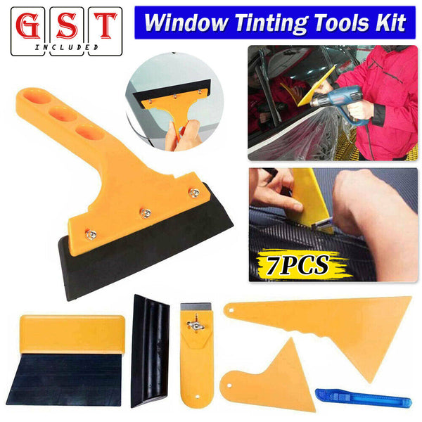 Car Window Tint Tools Kit Scraper Squeegee Film Tinting Vinyl Wrap Installation