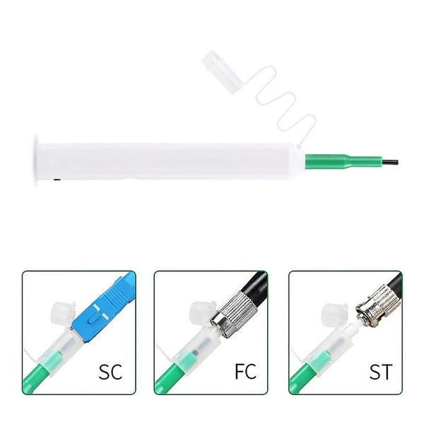 2.5mm Optic for One-Click Cleaner Pen Tool Adapter Connector AZ Fiber SC ST FC
