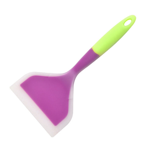 Non-stick Silicone Spatula Beef Meat Egg Kitchen Scraper Wide Pizza Shovel Heat