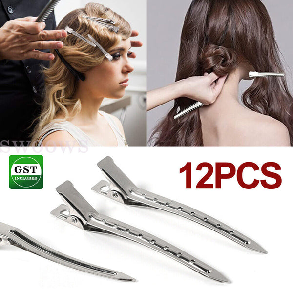 Up to 36Pcs Hairdressing Sectioning Duck Bill Hairpin Salon Croc Hair Clips