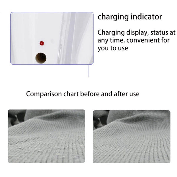 Electric Lint Remover Clothes Fabrics Bobbles Balls Fuzz Fluff Pilling Shaver