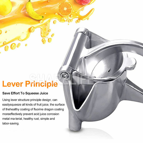 Hand Held Manual Fruit Juicer Squeezer Juice Lemon Citrus Extractor Press Tool