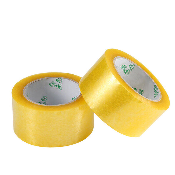 Clear Packaging Tape Sticky Rolls Packing Boxes Cartons 85 metre x 50mm