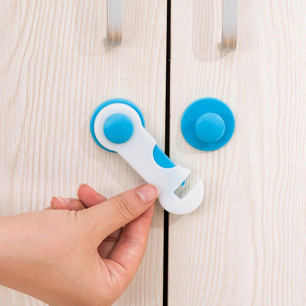 10/20Premium Child Kid Baby Safety Lock ForDoor Drawer Cupboard Cabinet Adhesive