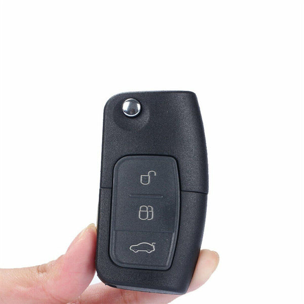 2x 3 Button Remote Key FOB Shell for Ford Falcon, Fiesta, Focus, Modeo Territory