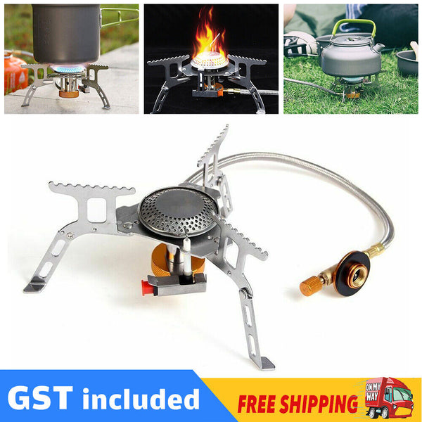 Portable Stove / Gas Stove Adapter Cooking Hiking Camping  Burner Cooker Gear