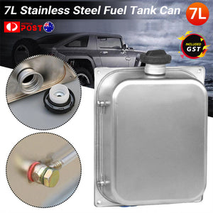 7L Stainless Steel Gasoline Petrol Fuel Tank Can for Webasto Eberspacher Heater