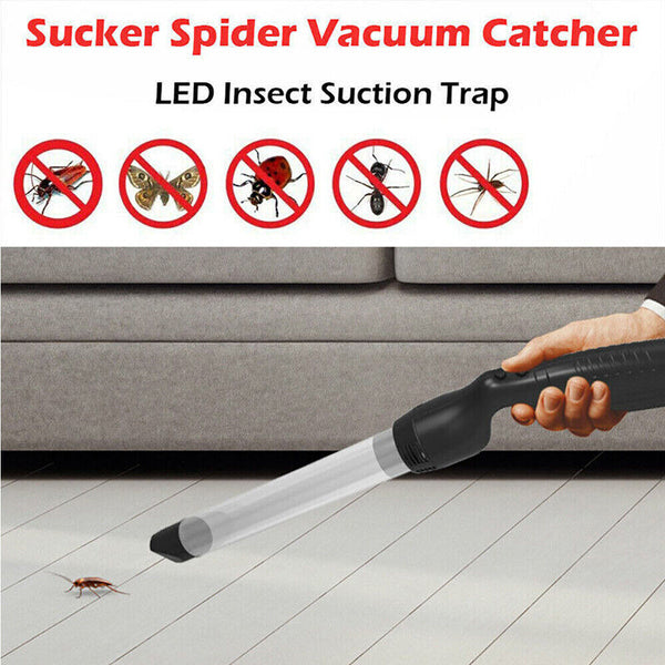 Insect Trap Suction Fly Killer Spider/Roach Catcher Vacuum Pest Sucker Bugbuster