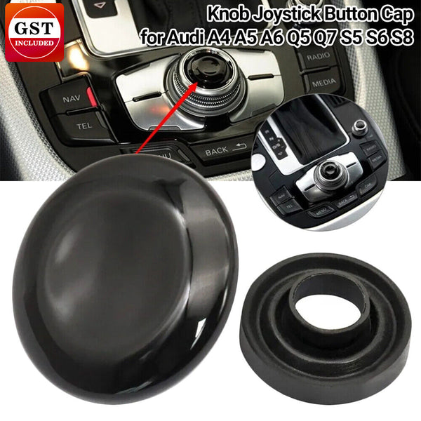 MMI Knob Joystick Button Cap Repair Kit set Fit for Audi A4 A5 A6 Q5 Q7 S5 S6 S8