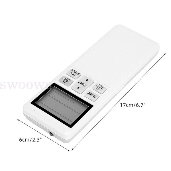 Remote Control Replacement For Mitsubishi Air Conditioner Heavy Ind RLA502A700B