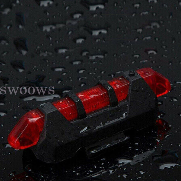 Waterproof Rechargeable LED Bike Bicycle Light USB Cycle Front Back Headlight AU