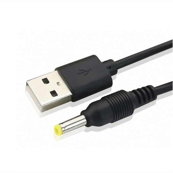 USB to DC Barrel Jack Connector 5.5/4.0/3.5/2.5mm 1M/2M Length