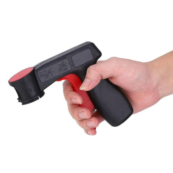 Spray Can Gun Pistol Grip Aerosol Paint Bottle Trigger Handle Universal Plastic