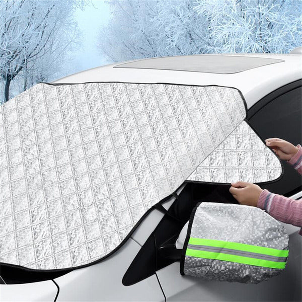 Car Windscreen Cover Ice Frost Shield Snow Protector Sun Shade Winter #T