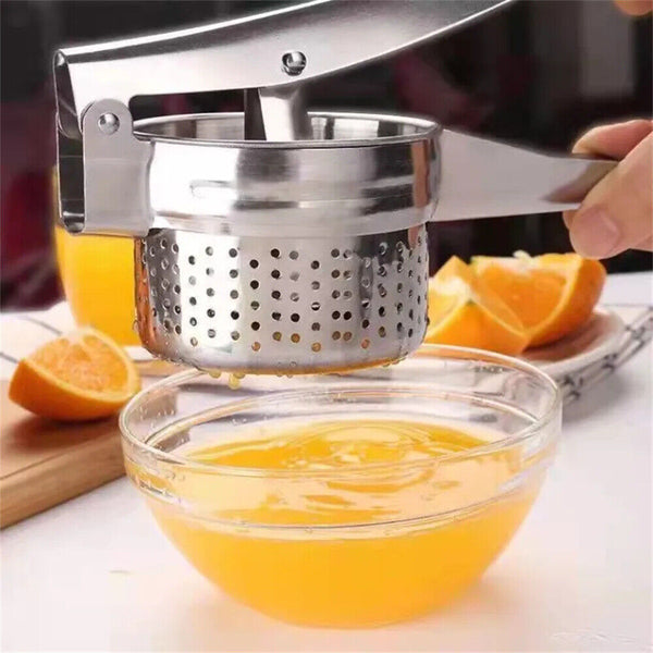 Potato Ricer Masher Fruit Stainless Steel Press Professional Juicer Puree Gnocch