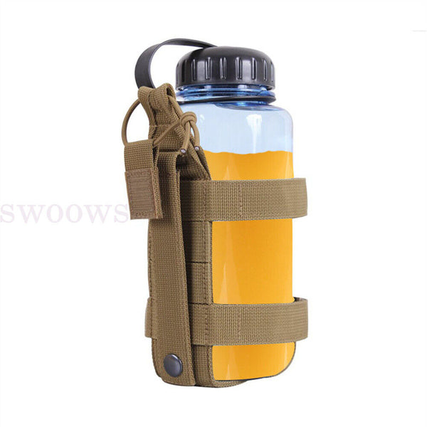 Water Bottle Pouch Bag Military Outdoor Travel Hiking Water Bottle Holder