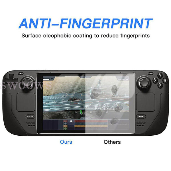 Tempered Film Tempered Glass Full Screen Console Protector Cover For Steam Deck