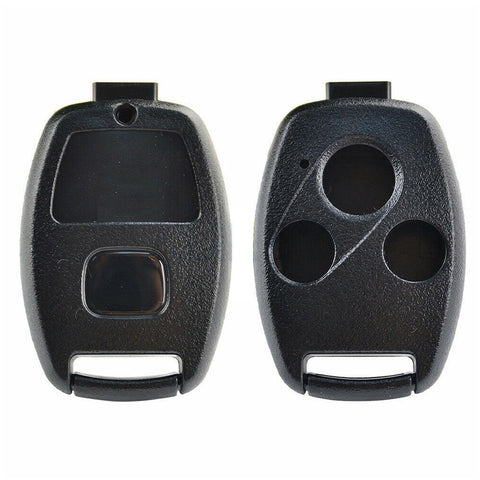 2pcs3-Button Key Remote Case Shell Fob For Honda Civic Accord CRV Integra Legend