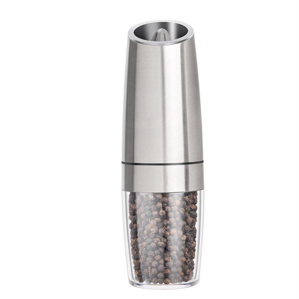 Salt Pepper Mill Grinder Automatic Battery-Operated LED Shakers Gravity Electric