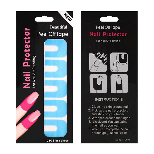 Peel off tape Nail Protector Polish Liquid Latex Nail Art Tool Sticker Adhesive