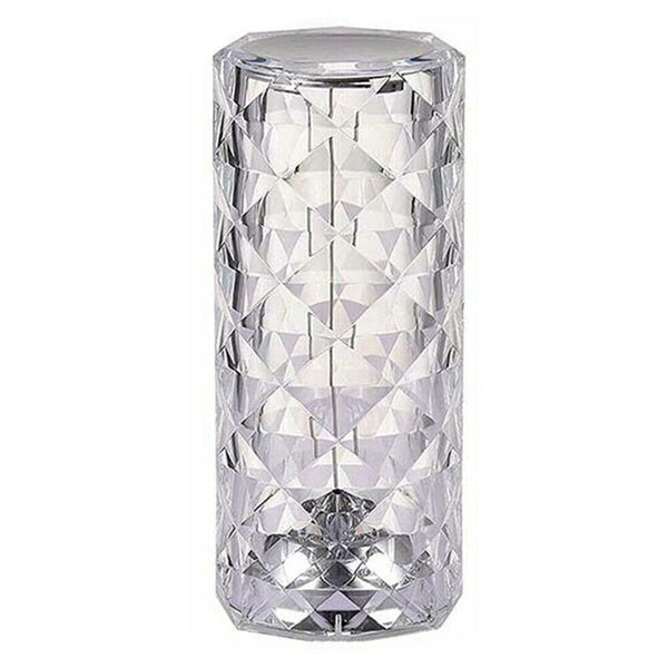 1/2PCS 3/16 Color Crystal LED Light Table Lamp Rose Diamond Touch Lamp with USB