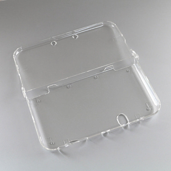 Tough Clear Hard Case Shell Transparent Skin Cover For Nintendo 3DS XL LL