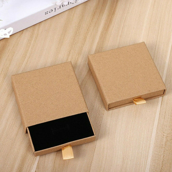 1-10PCS Jewellery Gift Boxes Necklace Ring Bracelet Bangle Earring Cardboard Box