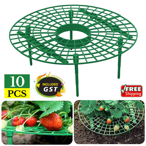 UP 50PCS Strawberry Stand Frame Holder Balcony Planting Rack Fruit Support Stand