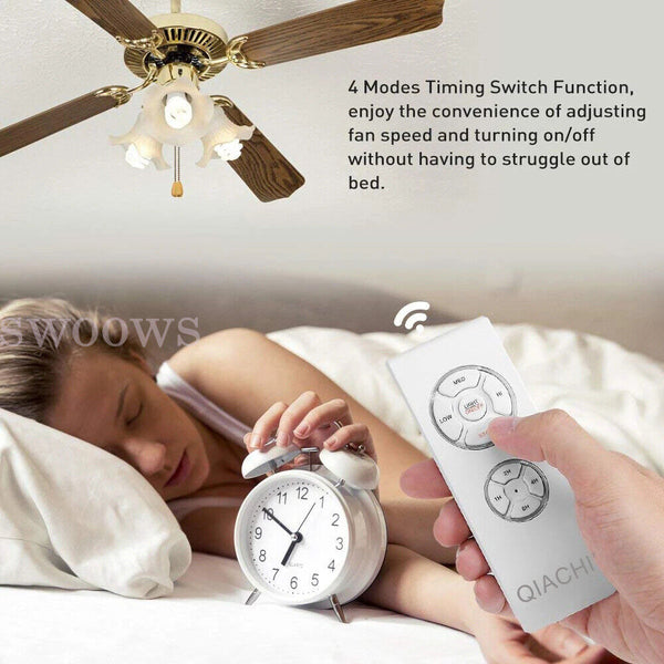 Ceiling Fan Lamp Remote Controller Kit Timing Wireless Intelligent Switch