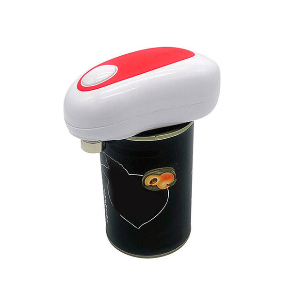 Can Opener Electric Automatic Bottle Lid Jar One Touch Smooth Felt Kitchen Tin