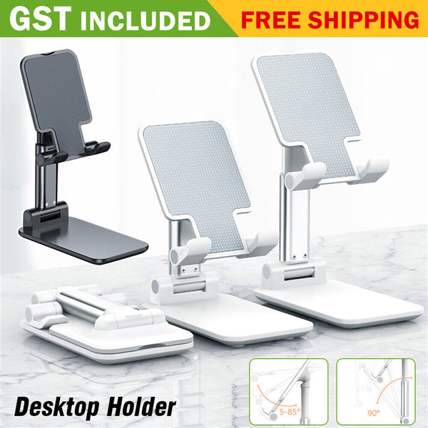 Universal Portable Desktop Adjustable Foldable Tablet Phone Holder Stand Mount