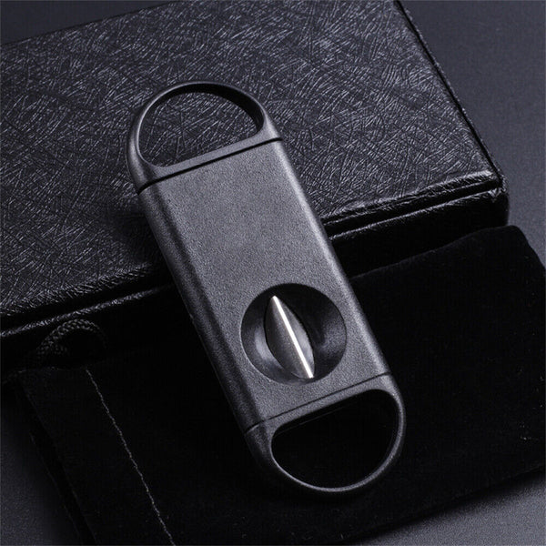 V-Cut Cigar Cutter Stainless Steel Blade Clipper Scissors Tobacco Tool AU