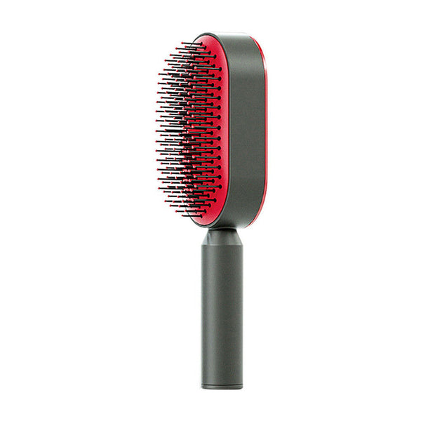 New Hair Brush Self-cleaning Air Cushion Comb Comfortable for Salon Hairdress AU