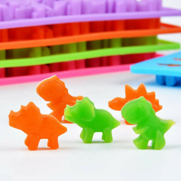 48Dinosaur Silicone Gummy Chocolate Baking Mold Ice Cube Tray Jelly Candy Mould