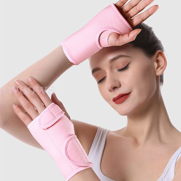 Wrist Support Hand Brace Band Carpal Gloves Tunnel Splint Arthritis Sprains Pain