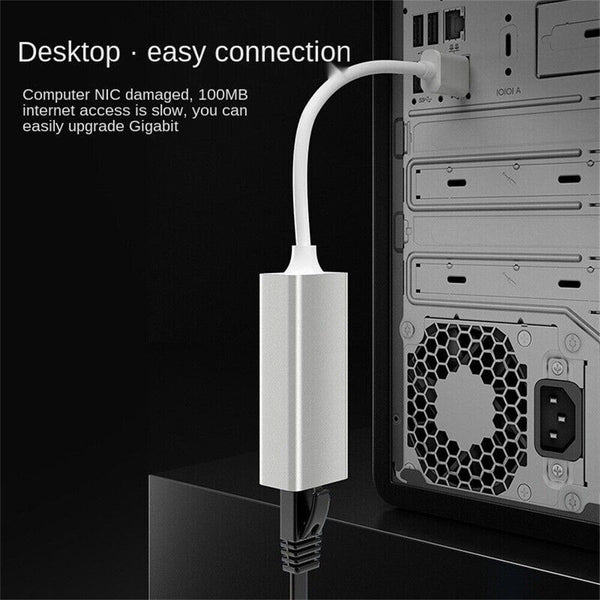 USB 3.0 to Gigabit RJ45 Ethernet LAN network Adapter 1000Mbps For Macbook PC