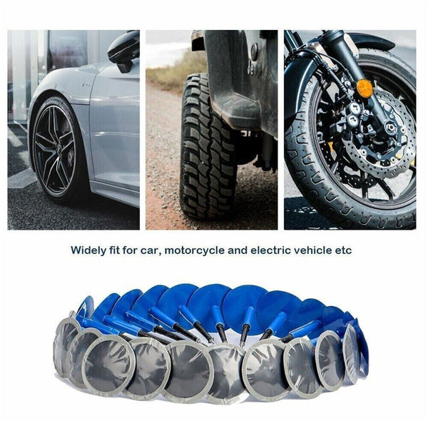 24Pcs Universal Auto Car Truck Tire Tyre Puncture Repair Plug Patch Kit 36*4mm