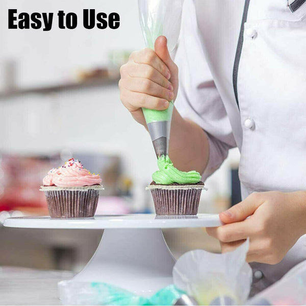 5x Large Cream Icing Piping Nozzles Set Kit Pastry Tips DIY Cake Decorating Tool