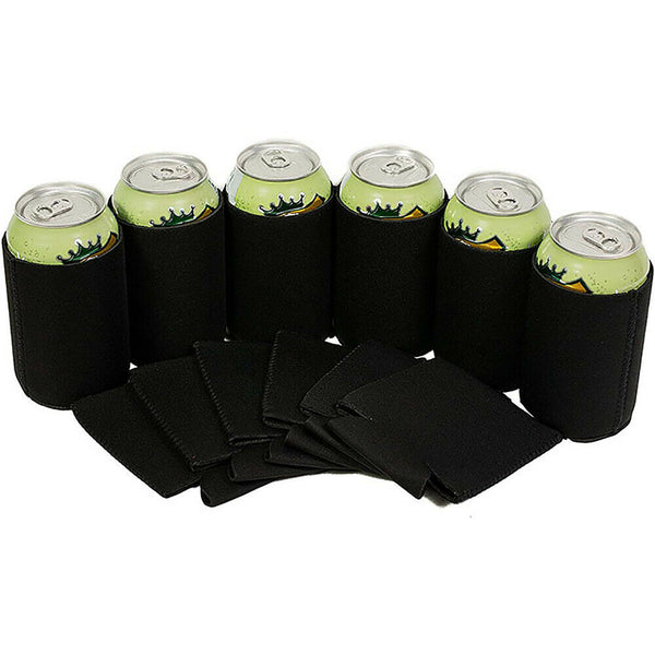 10-30pc Foldable Blank Can Stubby Cooler Holder Sleeve Sublimation Heat Transfer