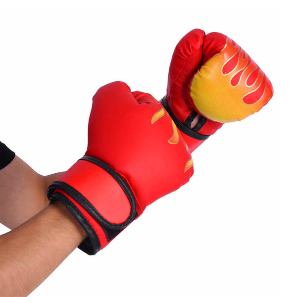 Children Kids Boxing Sparring Training Gloves MMA Kick Boxing Punching Gloves AU