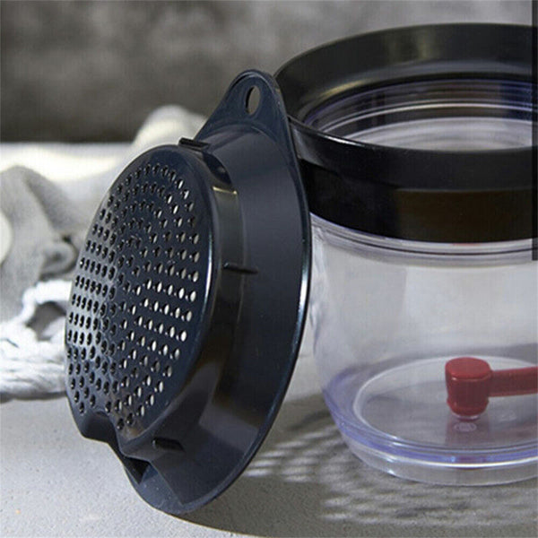 1000ML Fat Separator Bottom Release Gravy Dispenser with Kitchen Tool Strainer