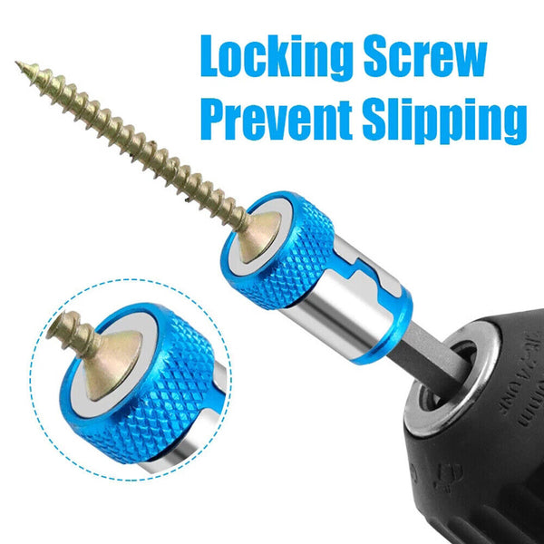 Magnetic Ring Metal Screwdriver Electric Screwdriver Kit Hex Bit Head Lock Screw