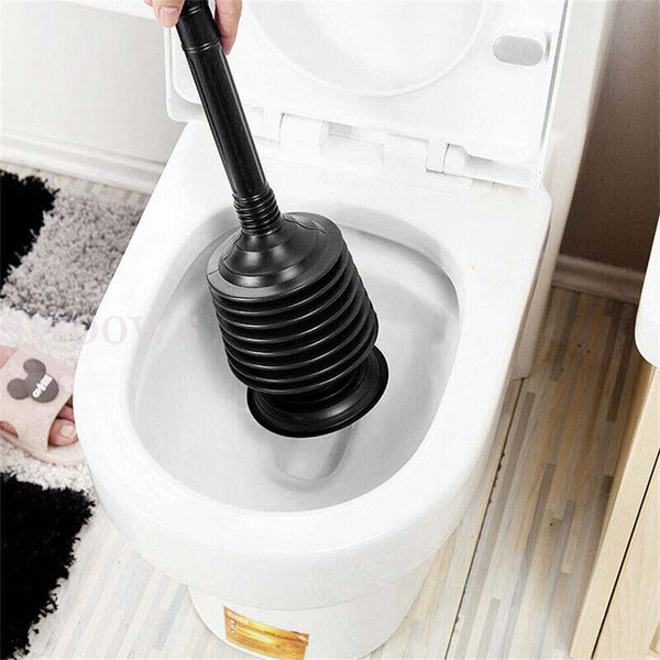 Powerful Toilet Plunger Unblocker Air Pump Sink Blaster Drain Blockage Remover