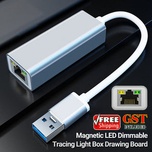 USB 3.0 to Gigabit RJ45 Ethernet LAN network Adapter 1000Mbps For Macbook PC