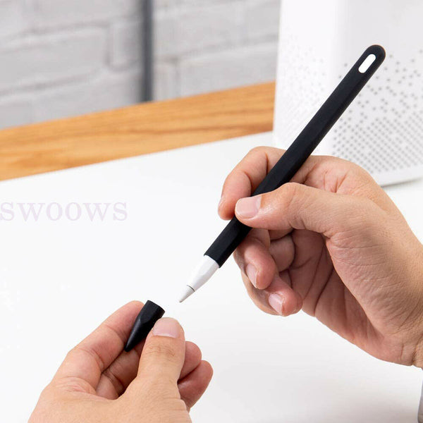 For Apple Pencil 2nd 1st iPad Case Silicone Rubber Grip Skin Cover Sleeve Holder