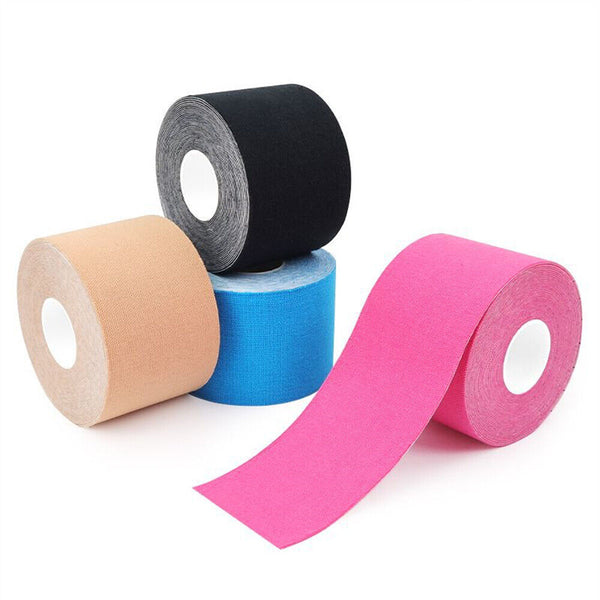 6x Athletic Elastic Physio Sports Kinesiology Rock Tape Muscle Bandage 5cmx5m AU